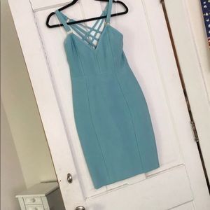 Blue Bodycon Dress